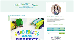 Desktop Screenshot of claremontroad.com